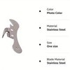 Silver One Size Stainless Steel Can Opener Manual Can Opener