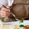 Rivet ABS Faux Wood Handle Silverware Set - 6-Piece Stainless