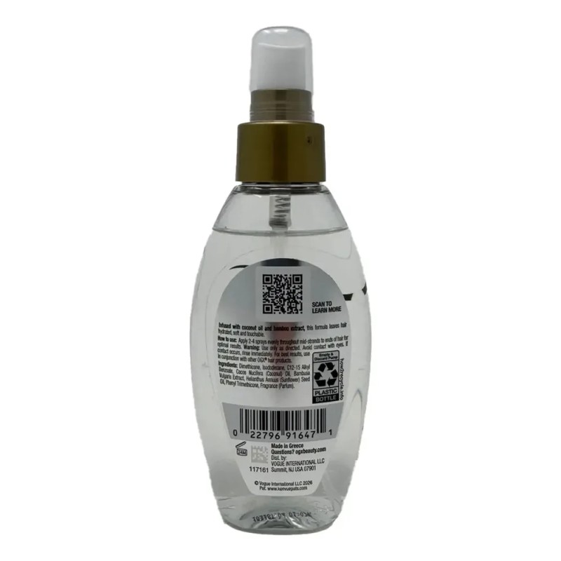 Ogx Aceite de Coco Para Cabellos Deshidratados