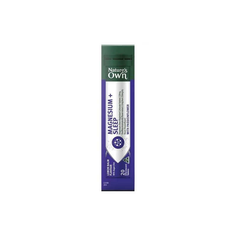 Nature's Own Magnesium + Sleep Effervescent Tablets 60