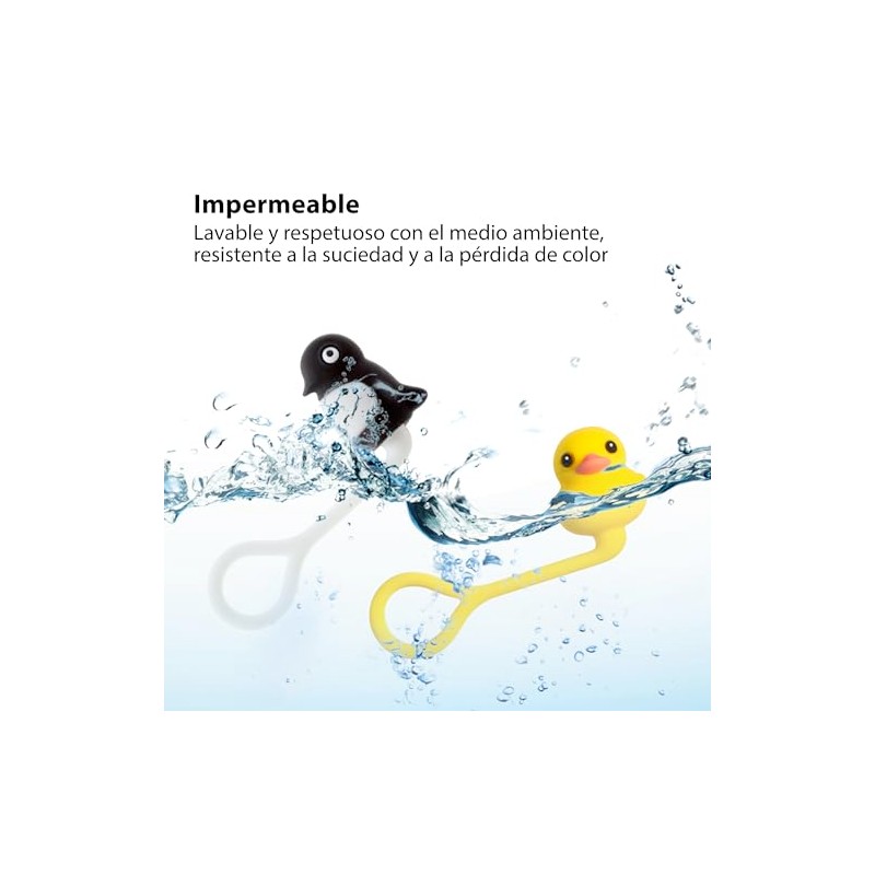 BONE Style Q Cord Ties Multiusos Silicona Reutilizable Cable Ties,