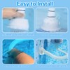 DIELOVEHUA Vacuum Adapter RP/RX Skimmer Attachment, Pool Skimmer Adapter, Compatible
