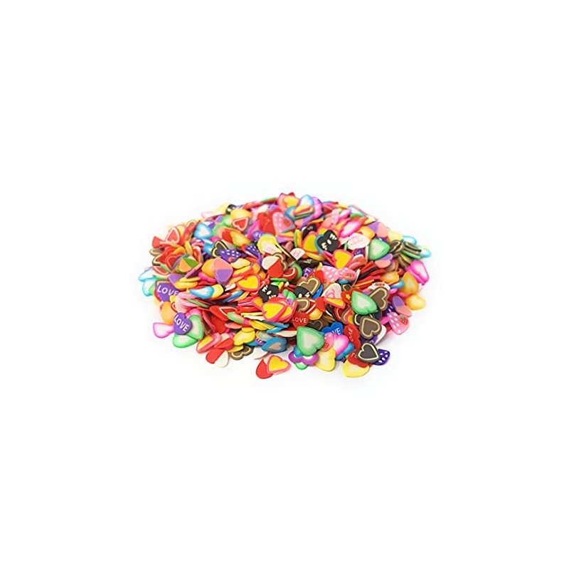 1000 Pieces Mini Accessories for Slime Crafts Nail Art and