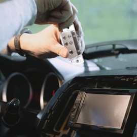 VORCOOL 4-Way Car Audio Stereo Amp Power Ground Cable Splitter Distribution Block 4GA 8GA for Cars Boats