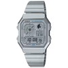 Casio Watch A130WE-7AEF Silver/Black Casual, Silver / black, casual