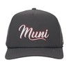 Muni Hack "Muni" - Funny Golf Hat - Charcoal -