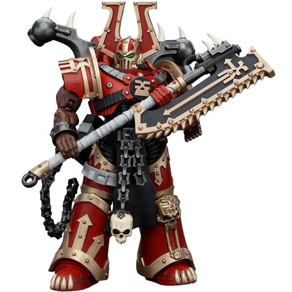 JOYTOY Warhammer 40k World Eaters, World Eaters Khorne Berzerker with