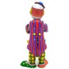 Vintage Wind Up Tin Toy Drumming Circus Clown Robot Clockwork