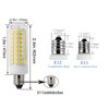 E11 LED Bulbs Dimmable 9W(Equivalent to 100w Halogen Bulbs Replacement)110V