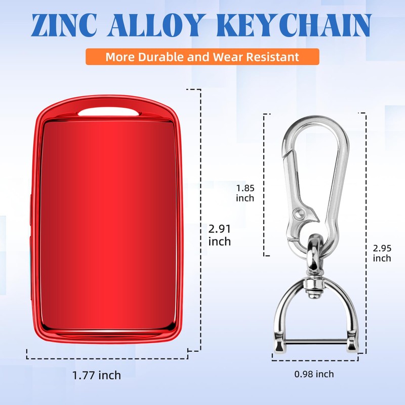 QBUC for Mazda Key Fob Cover,TPU Protector Key Holder with
