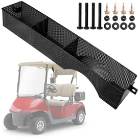 Roykaw Golf Cart Front Inner Basket Dash Storage Tray Organizer for EZGO RXV 2008-up - One Piece Solid Design