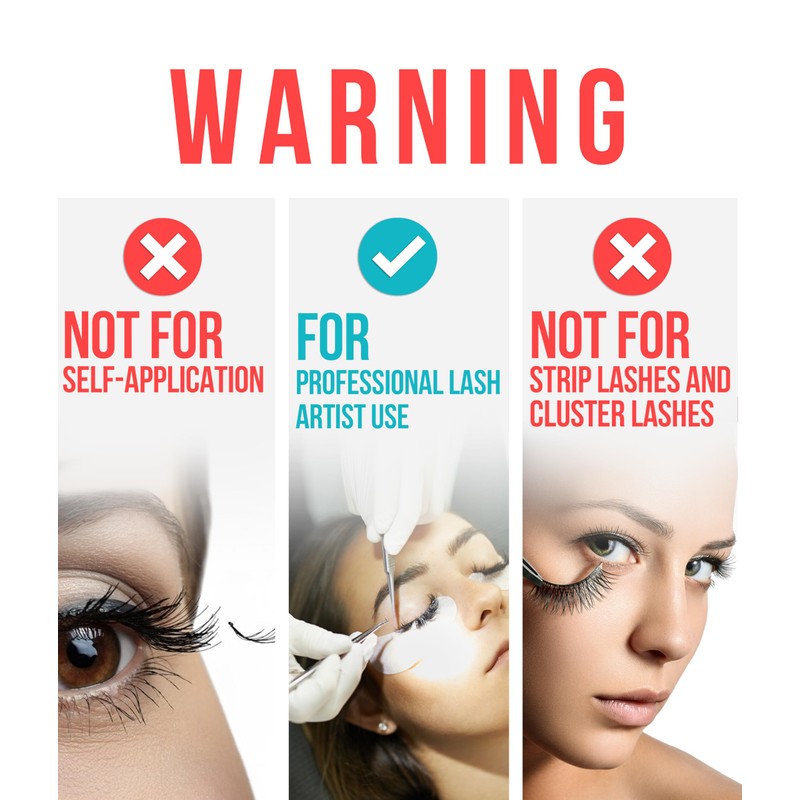 STACY LASH Sensitive Eyelash Extension Glue 0.17fl.oz/5ml / 5-6 Sec