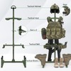 Neoaider Tactical Gear Stand, Heavy Duty Body Armor Stand Quick
