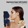 Sleep Mask with Bluetooth Headphones, 3D Sleep Mask Wireless Music