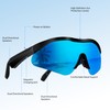 WAMOVAL AI Smart Glasses Support HD Calls, Voice Control, Translation,