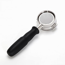 Bottomless Portafilter for La Marzocco Espresso Coffee Machine with 22g Filter Basket for GS3, LINEA CLASSIC, FB70, FB80, GB5 etc, Rubber Handle Replacement 58MM