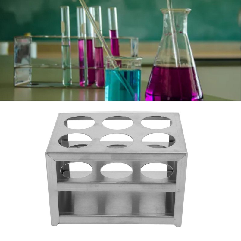 Test Tube Holder 304 Stainless Steel 6 Hole 3 Layer