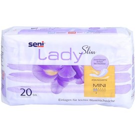 Seni Lady Slim Mini Incontinence Pads (Pack of 20)