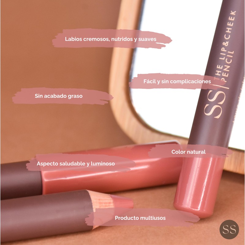 SS| Double S Beauty – The Lip&Cheek Pencil | Lipliner