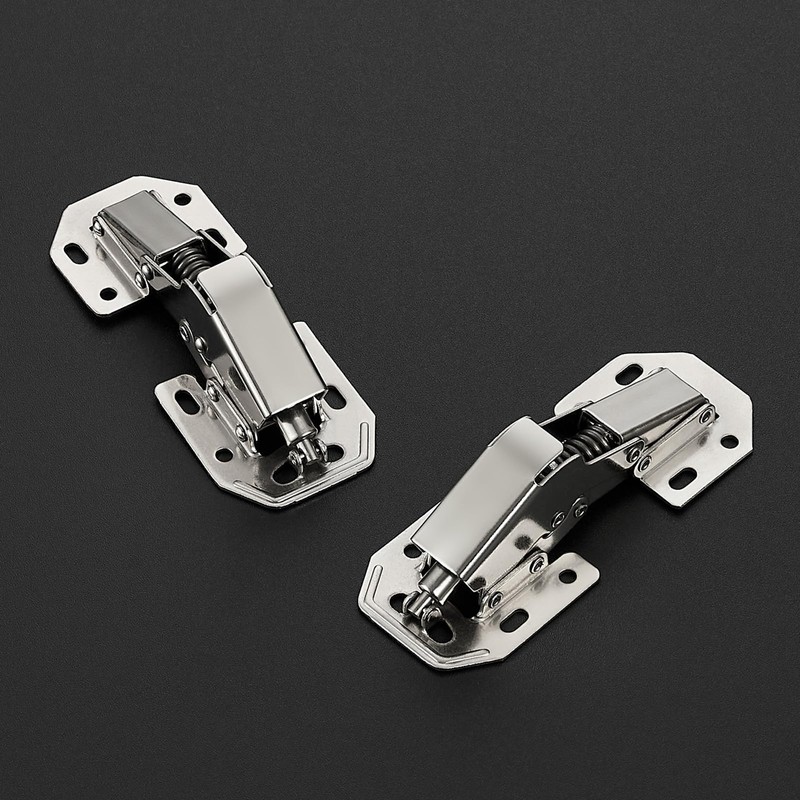 Ravinte 8 Pack Soft Close Hidden Hinges Surface Mount Kitchen