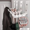 VKOSHA 6 Pack Foldable Wall Hanging Hooks for Coat, Towel,