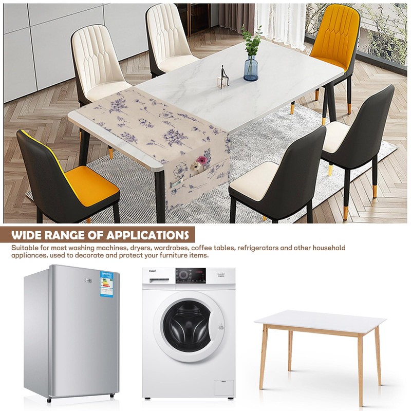 2Pcs Washer and Dryer Covers for The Top, Washing Machine
