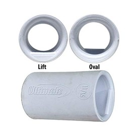 Ultimate Bowling Tour Lift Oval Sticky Finger Insert- White 37/64