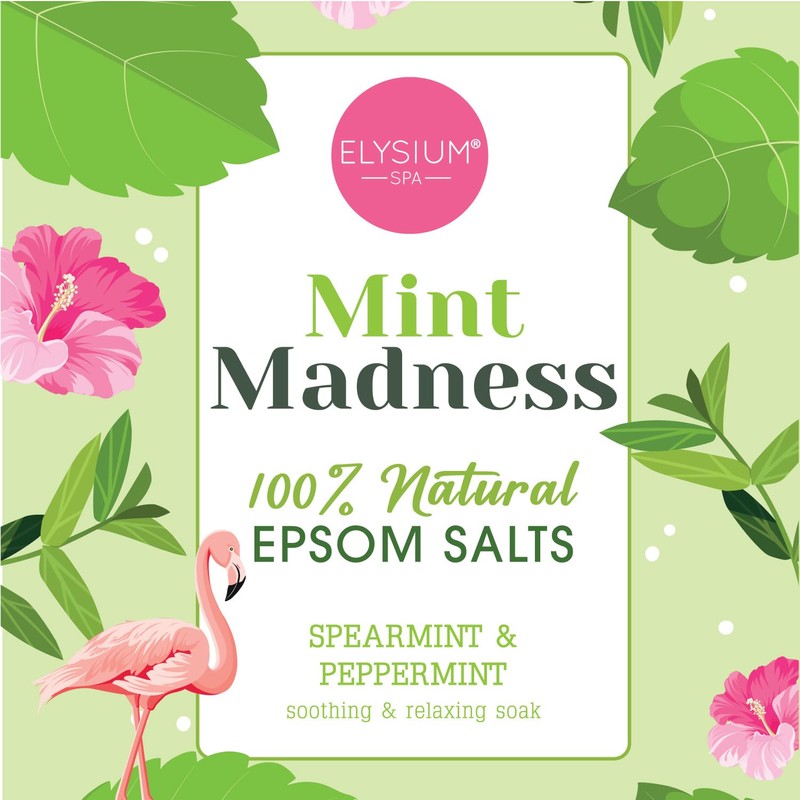 Elysium Spa Spearmint & Peppermint Epsom Salts