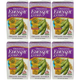Eden Original Soymilk Extra Organic, 32-ounces (Pack of 6)