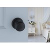Copper Creek CK2090PS Colonial Door Knob, Dummy Function, 1 Pack,