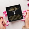President Necklace Message Card Box Alluring Standard - Hard To