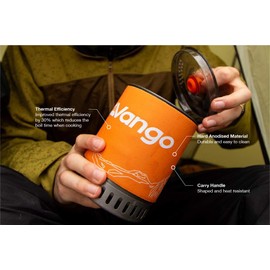 Ultralight Heat Exchanger Cook Kit ,One Size