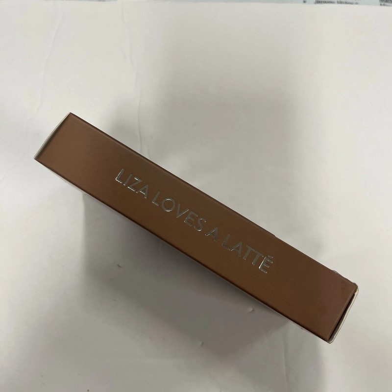 Red Aspen LIZA LOVES A LATTE Short Square Press On