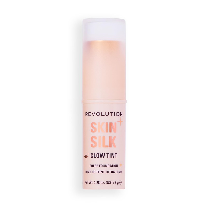 Revolution Skin Silk Glow Tint Sheer Foundation Stick, For Luminous