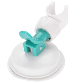 Adjustable Shower Head Holder, Wall Attachable Shower Head Holder, Shower Wall Bracket, Shower Head Mount, Strong Suction Cup Bathroom Accessory Showerhead Bracket