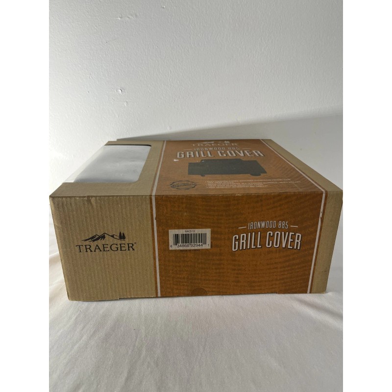 Traeger BAC513 Gray Grill Cover For Ironwood 885 Pellet Grill