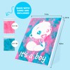 FETTIPOP Gender Reveal Exposuring Art Canvas Kit (It’s a Boy),