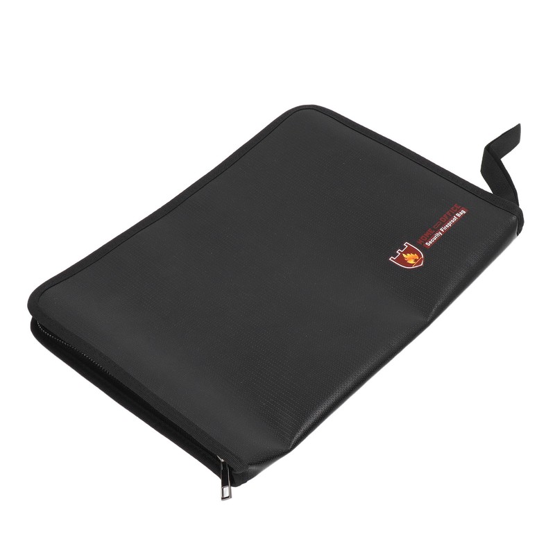Fireproof File Folder Large Capacity 13 Layers Transparent Plastic Inner
