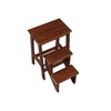 Boraam Step Stool, 24-Inch, Cappuccino