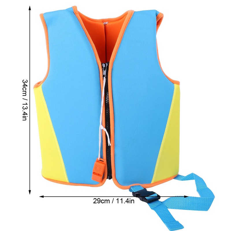 Manner Kids Swim Jackets Children Swimming Vest Neoprene Swim Learner