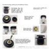 Westbrass D3322-12 1-1/2-Inch NPSM Coarse Thread Tip-Toe Bath Drain, Oil