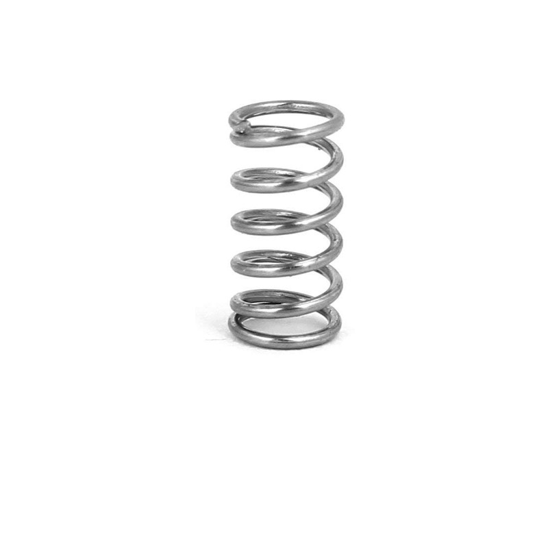 TA-VIGOR 10Pcs Compressed Spring, 5mm OD,0.6mm Wire Size,10mm Free Length