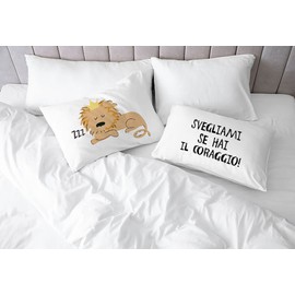 Pair of Pillowcases 100% Cotton Digital Print, PR-18