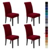 Howhic Stretch Chair Covers for Dining Room Set of 4,
