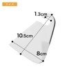 LEC Kitchen Scraper (Spatula & Spatula) White 2 Pieces