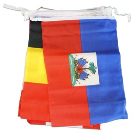 Flagline French Speaking Countries - 30 ft String Banner