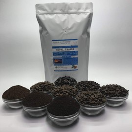 Asia/Indonesia, Nepal Himalayan (2-Pound Bag) Premium Arabica Coffee Freshly Custom Roasted Today (Medium Roast/Whole Bean) Customized Roast Or Grind Is Available By Messaging Us At Time Checkout