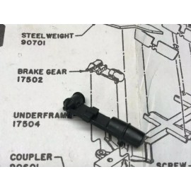 Athearn HO Blue Box Kit Parts - 40' Open Top Quad Hopper Part #17502 Brake Gear