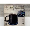 Lomi Smart Mug Warmer & Wireless Charging Pad Black