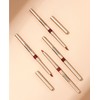 LIANGNISHI Lip Liner, Never Fade, Matte Nude, Pencil Edge, Waterproof,